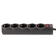 Мережевий фільтр живлення LogicPower LP-X5 PREMIUM, 3m black (9584) - зображення 2