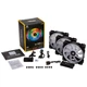 Вентилятор Corsair LL120 RGB 3 Fan Pack (CO-9050072-WW), 120x120x25мм, 4-pin, черный - изображение 3