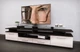 Тумба под телевизор в гостиную из ламинированной ДСП Comfy Home Cinema венге/белый Zeus - изображение 1