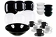 Столовий сервіз Luminarc Carine black&white 38 предметів (P4676) - зображення 2