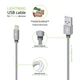 Кабель Intaleo CBGNYL1 USB-A to Lightning 1м 12W (1283126477652) - изображение 4