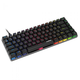 КЛАВІАТУРА AJAZZ AK33, - Black SWITCH (РОСІЙСЬКІ СИМВОЛИ, RGB ПІДСВІТКА) - изображение 1