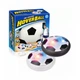Футбольный мяч для детей с подсветкой и музыкой Hoverball воздушный аэромяч ховербол Белый/Черный - изображение 1