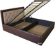 Двуспальная кровать Eagle Irma Lift 160 x 200 Beige/Brown (E2424) - изображение 3