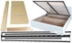 Двуспальная кровать Eagle Irma Lift 160 x 200 Beige/Brown (E2424) - изображение 5