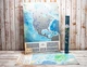 Скретч мапа Північної Америки My Map North America edition blue в тубусі, мапа подорожей 47*68 см - зображення 4