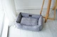 Лежак для собак Harley and Cho Dreamer 60х45 см с бортами Grey Velvet (3102656) - изображение 9