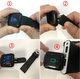 Фитнес-трекер браслет BFit 1160Plus спортивный с фитнес функциями, пульсометром, тонометром, шагомером Черный - изображение 8