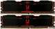 Оперативная память Goodram DDR4-3000 16384MB PC4-24000 (Kit of 2x8192) IRDM X Black (IR-X3000D464L16S/16GDC) - изображение 1