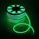 Світлодіодний Neon Prolum SMD2835-120 led 220V IP68 8x16 Преміум Зелений 1м - зображення 2
