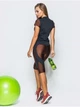 Спортивний комплект жіночий (футболка та бриджі) Go Fitness 700783 розмір 46-48 - зображення 3
