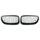 Решетка радиатора для BMW E90, 91 (2008-2011 рестайлинг) черный мат (ноздри) - изображение 7