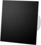 Панель AIRROXY 01-174 для вытяжных вентиляторов dRim 100/125 Black Mat Glass черная матовая стеклянная - изображение 2