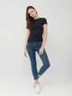 Футболка хлопковая женская Sol's Regent Women 01825318 L Темно-синяя - изображение 3