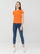 Футболка хлопковая женская Sol's Regent Women 01825400 S Оранжевая - изображение 3