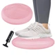 Балансировочная подушка (сенсомоторная) массажная Springos PRO FA0089 Pink - изображение 7