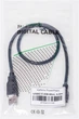 Кабель PowerPlant (KD00AS1219) USB2.0(AM)-MiniUSB(AM), 0.5м, Black - изображение 3