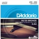 Струны для мандолины D'Addario EJ62 Mandolin 80/20 Bronze Light (10-34) - изображение 1