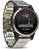 Спортивные часы Garmin Fenix 5S Sapphire Champagne with Metal Band (010-01685-15) - изображение 2