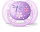 Пустышка Avent ортодонтическая для девочек Ultra Soft 2 шт 6+ - зображення 2