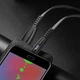 Hoco microUSB U70 Splendor 2.4A 1.2m Dark Grey - зображення 2