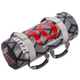 Мішок для кросфіту та фітнесу Zelart Power Bag Deluxe (PVC, нейлон, вага 10кг, чорний-червоний) - зображення 1