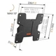 Кронштейн VOGELS W50610 Black - зображення 4