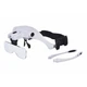 Очки бинокулярные Magnifier 9892B2 c Led подсветкой ( x1, x1.5, x2, x2.5, x3.5) - изображение 2