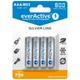 Аккумулятор everActive AAA/HR03 Ni-MH 800mAh BL 4шт - изображение 1