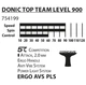 Набор для настольного тенниса Donic Top Teams Level 900 754199 - изображение 2