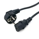 Кабель питания Euro socket to C13, 3m. 0,75 mm Extradigital - изображение 2
