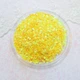 Пайетки 2.5 мм Аврора желтый 5 г - изображение 2