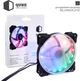 Вентилятор QUBE RGB Rainbow Chamelion 256C 120 мм 18 LED (QB-CHAMELION-120-18) - изображение 3
