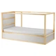 Двостороння дитяче ліжко IKEA (ІКЕА) KURA 90х200см білий сосна (802.538.09) - зображення 2