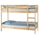 Каркас кровати двухъярусной IKEA (ИКЕА) MYDAL сосна (001.024.52) - изображение 1