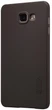 Чохол-накладка Nillkin Super Frosted Shield для Samsung A7 2016 SM-A710 Black + плівка - зображення 3