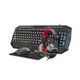 Ігровий комплект Havit HV-KB501CM (Клавіатура+Мишка+Килимок+Навушники) Black - зображення 1