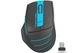 Мишка бездротова A4Tech FG30 Black/Blue USB - зображення 1