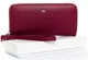 Жіночий шкіряний гаманець на блискавці Dr.Bond W1038 purple-red - зображення 1