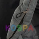 Подвесное Кресло качеля-гамак 150 кг с подставкой 180 см Kospa Lounge Standart Серая (LS14) - изображение 4