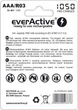 Аккумулятор everActive AAA/HR03 Ni-MH 1050mAh BL 4шт - изображение 2