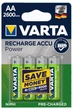 Акумулятор Varta Rechargeable Accu Endless AA/HR06 Ni-MH 2600 mAh BL 4шт - зображення 1