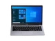 Ноутбук Prestigio SmartBook 141 C4 (PSB141C04CGP_MG_CIS); 14.1" FullHD (1920x1080) IPS LED глянцевый / AMD A4-9120e (1.5 - 2.2 ГГц) / RAM 4 ГБ / eMMC 64 ГБ / AMD Radeon R3 / без ОП / Wi-Fi / BT / веб-камера / Windows 10 Professional / 1.3 кг / серебристый - изображение 1