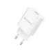 Сетевое зарядное устройство Florence (1USBx2A) White (FL-1020-W) - изображение 1