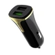 Автомобільний зарядний пристрій Hoco Z31 QC3.0 2USB/3.4 A Чорний (32957) - зображення 1