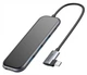 USB Type-C Хаб Baseus 5 in 1 Multi-functional HUB (Type-C to 3xUSB3.0+HD4K+PD) Deep gray - зображення 4