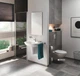 Унитаз подвесной GROHE Bau Ceramic 39427000 безободковый + сиденье 39493000 + ёршик для унитаза 40463001 + бумагодержатель Essentials 40367001 - изображение 11