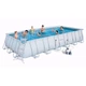 Каркасний прямокутний басейн Bestway 56475 (732х366х132 см) Steel Power - зображення 1