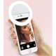 Світлодіодне селфи кільце Selfie Ring Light з USB зарядкою Білий - зображення 9