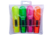 Набір текст-маркерів Buromax Neon з гумовими вставками 4шт (BM.8904-84) - зображення 1